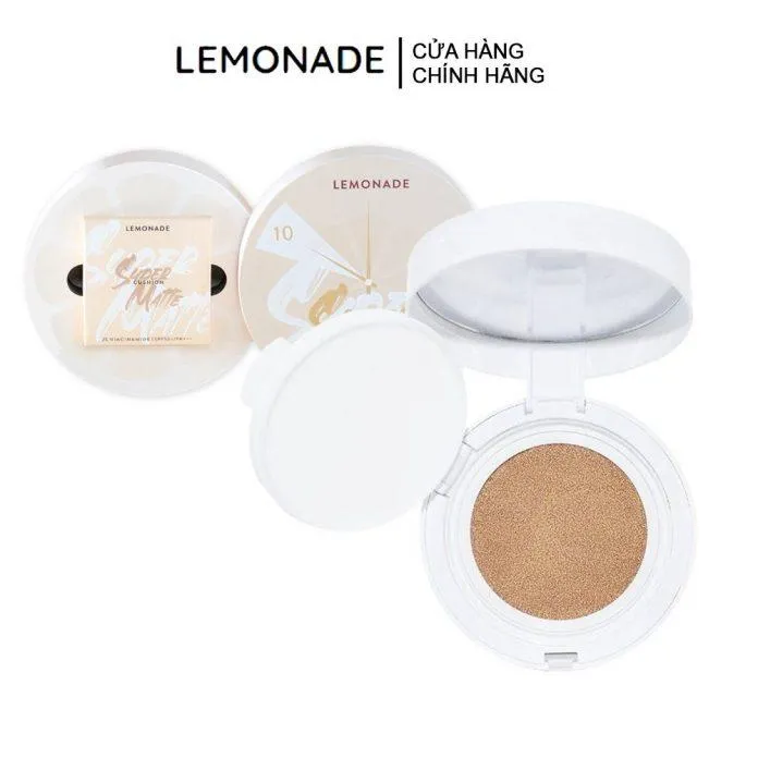 bao bì phấn nước lemonade supermatte