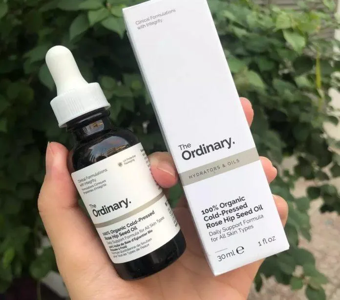 Dầu dưỡng The Ordinary 100% Organic Cold-Pressed Rose Hip Seed Oil (ảnh: internet)