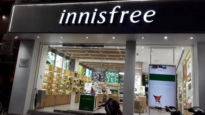 Thương hiệu innisfree (ảnh: Blogphunu.edu.vn).