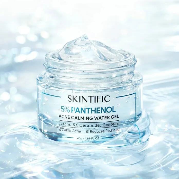 gel dưỡng SKINTIFIC 5% Panthenol Acne Calming Water Gel