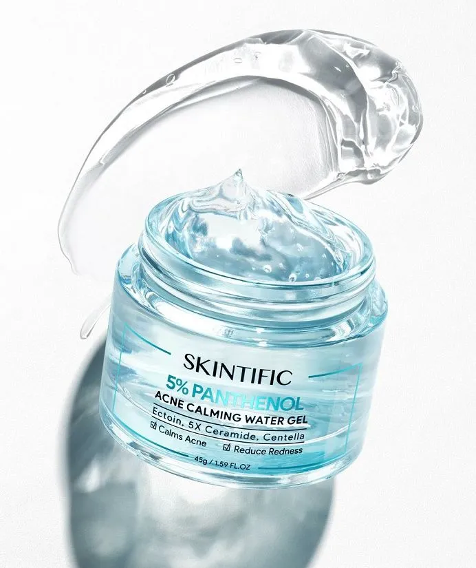 gel dưỡng SKINTIFIC 5% Panthenol Acne Calming Water Gel