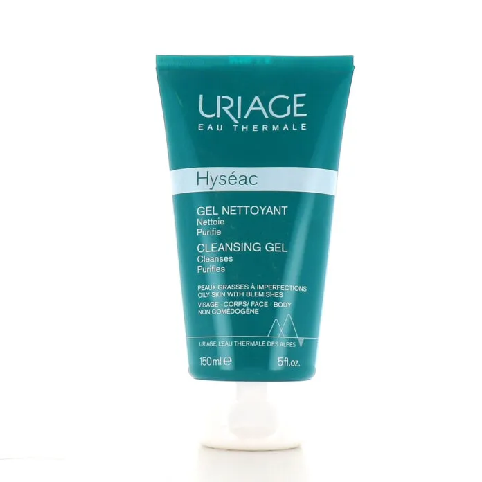 Review gel rửa mặt cho da dầu, mụn Uriage Hyséac Gel Nettoyant: Làm sạch da, ngăn ngừa mụn