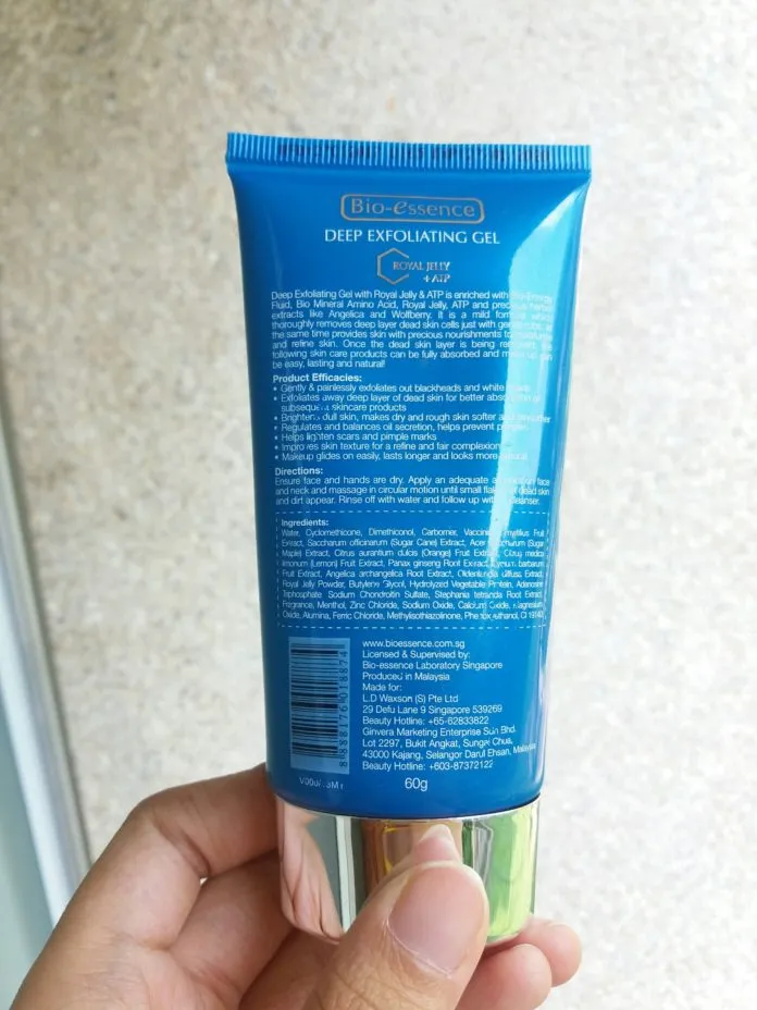 Bio-essence Deep Exfoliating Gel