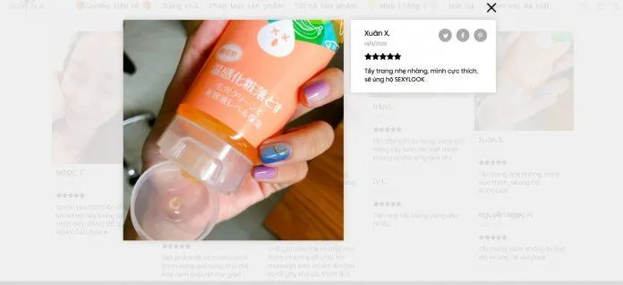 Review Gel tẩy trang lên men SEXYLOOK dạng nhiệt: Mọi cô gái nhất định phải thử Công dụng chính của Gel Tẩy Trang SEXYLOOK dạng nhiệt gel tẩy trang Gel Tẩy Trang SEXYLOOK dạng nhiệt mỹ phẩm SEXYLOOK sản phẩm SEXYLOOK tẩy trang thiết kế thương hiệu thương hiệu sexylook trái cây