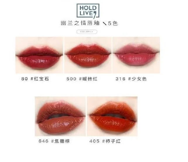 bảng màu son Hold Live Orchid Love Matte Lip