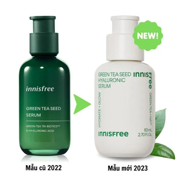 Tinh chất innisfree Green Tea Seed Hyaluronic Serum (Ảnh: Internet)