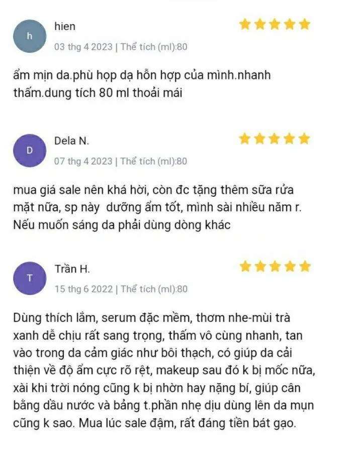 Một vài đánh giá của khách hàng trên Lazada (Ảnh: Blogphunu.edu.vn)