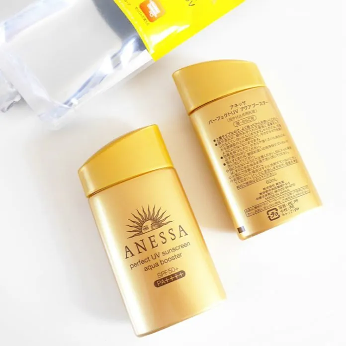 Review kem chống nắng Anessa Perfect UV Sunscreen Aqua Booster SPF50+/PA++++