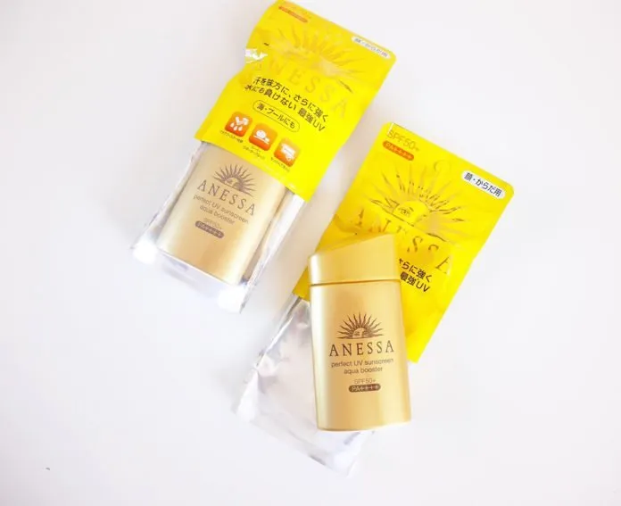 Review kem chống nắng Anessa Perfect UV Sunscreen Aqua Booster SPF50+/PA++++