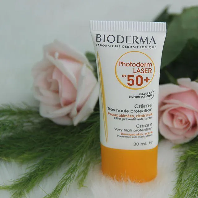 kem chống nắng Bioderma Photoderm Laser Cream SPF50+ (ảnh: Internet)