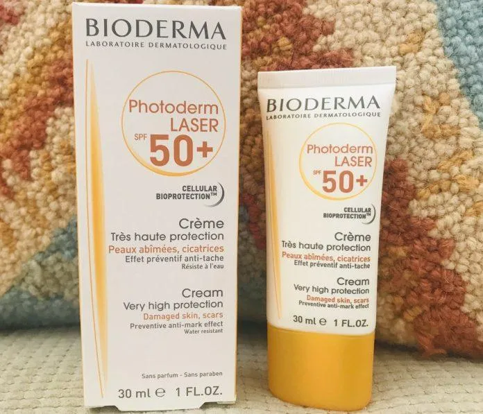 kem chống nắng Bioderma Photoderm Laser Cream SPF50+ (ảnh: Internet)