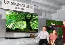 TV LG OLED 8K (Ảnh: Internet)