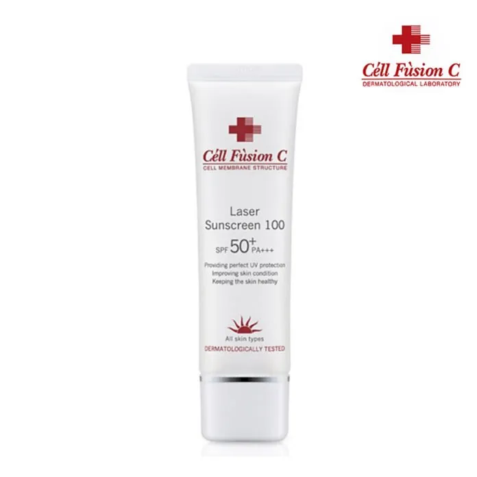 Cell Fusion C Laser Sunscreen 100 từng gây tiếng vang trong cộng đồng làm đẹp. (Nguồn: Internet)