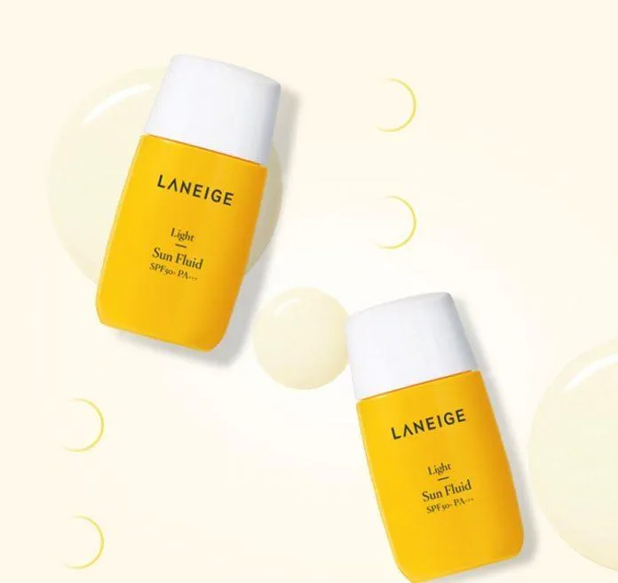 kem chống nắng dạng lỏng Laneige Light Sun Fluid SPF50+ PA+++