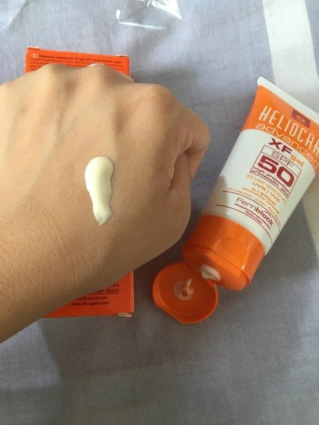 Kem chống nắng Heliocare Advanced có kết cấu gel cream mỏng nhẹ (Nguồn: Internet)