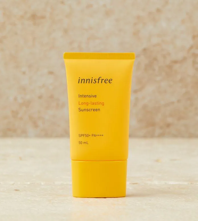 Review kem chống nắng Innisfree Intensive Long-Lasting Sunscreen SPF50+ PA++++: kem chống nắng lâu trôi, bảo vệ da suốt ngày dài