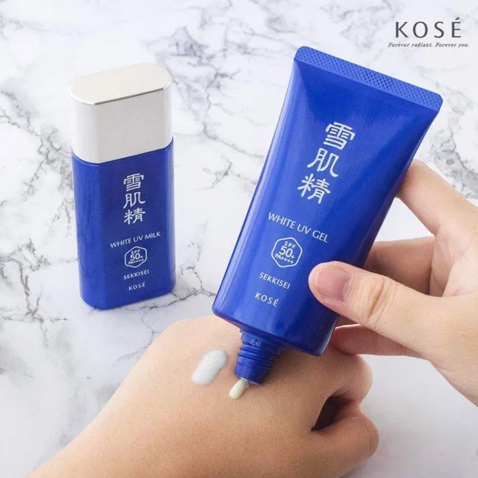 kem chống nắng KOSÉ SEKKISEI White UV SPF50+/PA++++ (Ảnh KOSÉ)