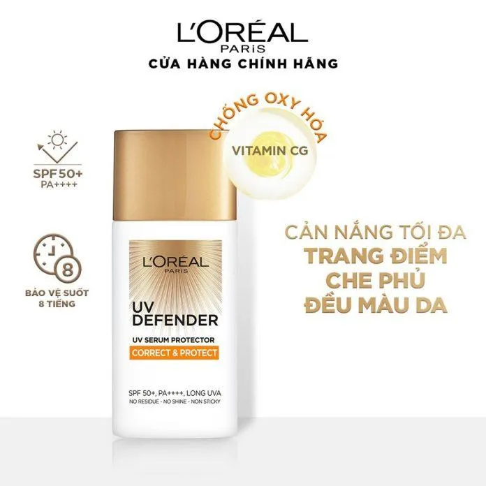 Review kem chống nắng LOreal UV Defender Serum Protector: 4 tấm khiên bảo vệ siêu hoàn hảo Airlicium Alcohol Denat Bảo vệ Blogphunu.edu.vn che khuyết điểm chống nắng công dụng dưỡng ẩm Fragrance Hà Anh hyaluronic acid kem chống nắng kem chống nắng l oreal kem chống nắng L Oreal Paris UV Perfect kem chống nắng L Oreal UV Defender Kem chống nắng L Oreal UV Defender Serum Protector có tốt không kem chống nắng L Oreal UV Perfect kiềm dầu L Oreal L Oreal Paris UV Perfect L Oreal UV Defender Serum Protector Bright Clear L Oreal UV Defender Serum Protector Correct Protect L Oreal UV Defender Serum Protector Matte Fresh L Oreal UV Defender Serum Protector Moist Fresh LOréal Màng lọc Mexoryl Màng lọc Mexoryl XL nâng tone da Niacinamide review kem chống nắng sản phẩm sử dụng kem chống nắng thành phần thiết kế thương hiệu thương hiệu LOréal Vitamin B3 Vitamin CG