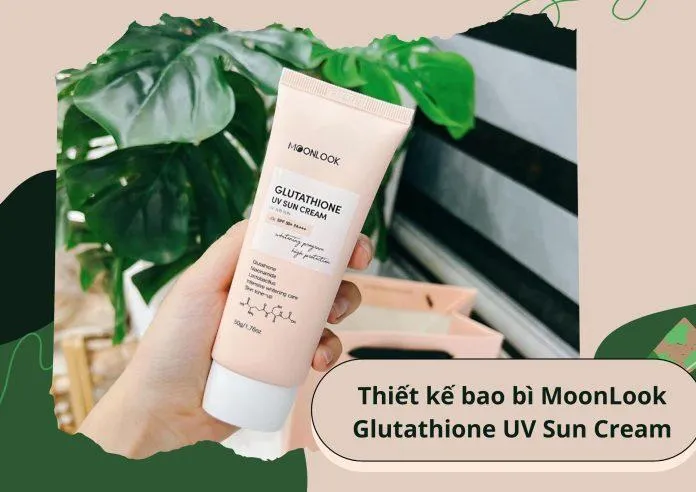 Review kem chống nắng MoonLook Glutathione UV Sun Cream có tốt không? bà bầu dùng được không?