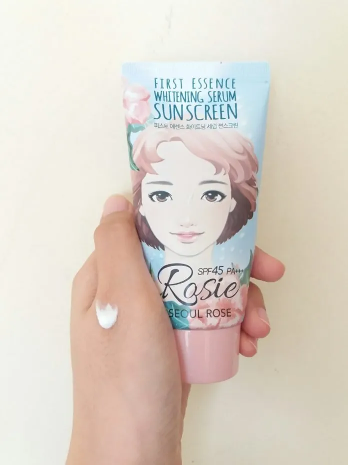 SeoulRose First Essence Whitening Serum Sunscreen