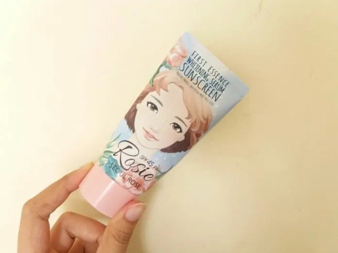 SeoulRose First Essence Whitening Serum Sunscreen