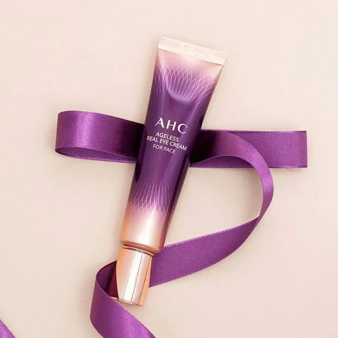 AHC Ageless Real Eye Cream For Face không chứa các thành phần độc hại nên hoàn toàn lành tính cho da. (nguồn: Internet)