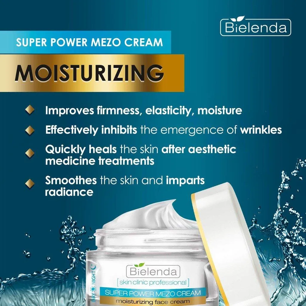 Review kem dưỡng Bielenda Supper Power Mezo Skin Moisturizing- siêu phẩm cứu cánh cho các nàng da khô