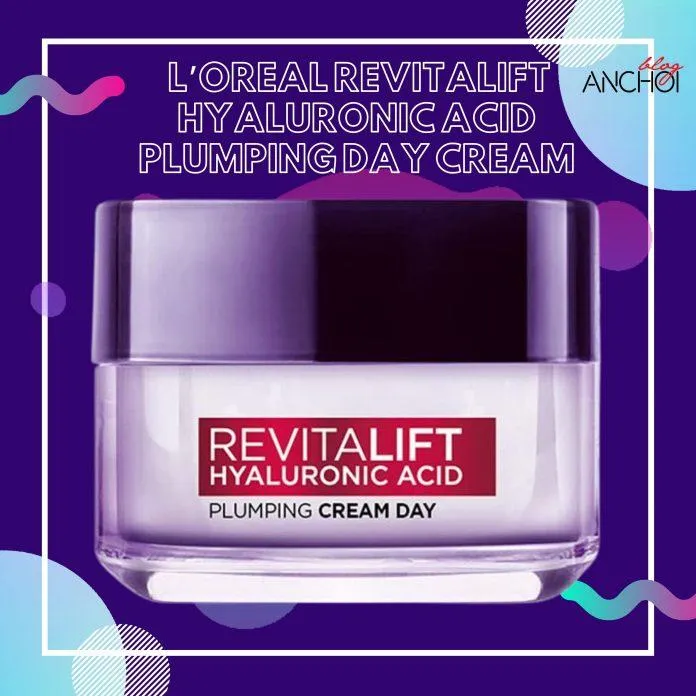 Kem dưỡng L’Oreal Revitalift Hyaluronic Acid Plumping Day Cream được thiết kế dạng hủ thủy tinh trong suốt vô cùng bắt mắt ( Nguồn: Blogphunu.edu.vn)