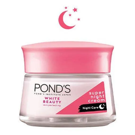 Review kem dưỡng trắng da Ponds White Beauty ban đêm: dưỡng trắng, đều màu da công dụng Dưỡng trắng Dưỡng trắng da đều màu da kem dưỡng kem dưỡng da Pond s kem dưỡng trắng da kem dưỡng trắng da Pond s White Beauty ban đêm Mineral oil mờ thâm sáng da phục hồi da Ponds review sản phẩm Stearic Acid thiết kế trắng da Vitamin B3