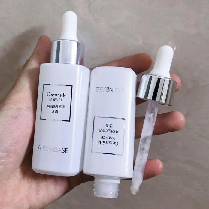 Review Lucenbase Ceramide Essence: Liều thuốc thần cho làn da hư tổn