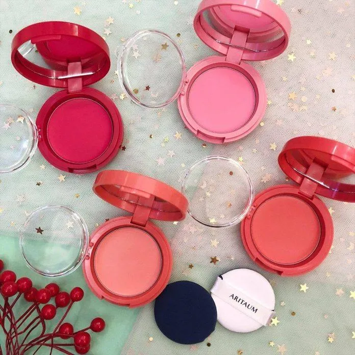 Má hồng kem Aritaum Sugarball Cushion Cheek Color là sản phẩm best seller gần đây của hãng. (nguồn: Internet)