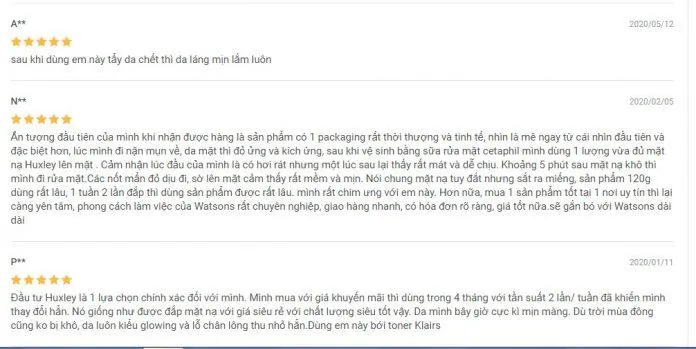 Mặt nạ cấp ẩm, làm dịu, phục hồi làn da nhà Huxley vô cùng được lòng phái nữ Việt Nam, một phần bởi sự tương thích của sản phẩm với làn da Châu Á (Ảnh: Blogphunu.edu.vn)