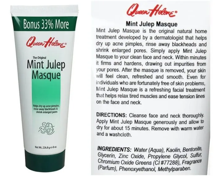 Mặt nạ đất sét Queen Helene Mint Julep Masque 