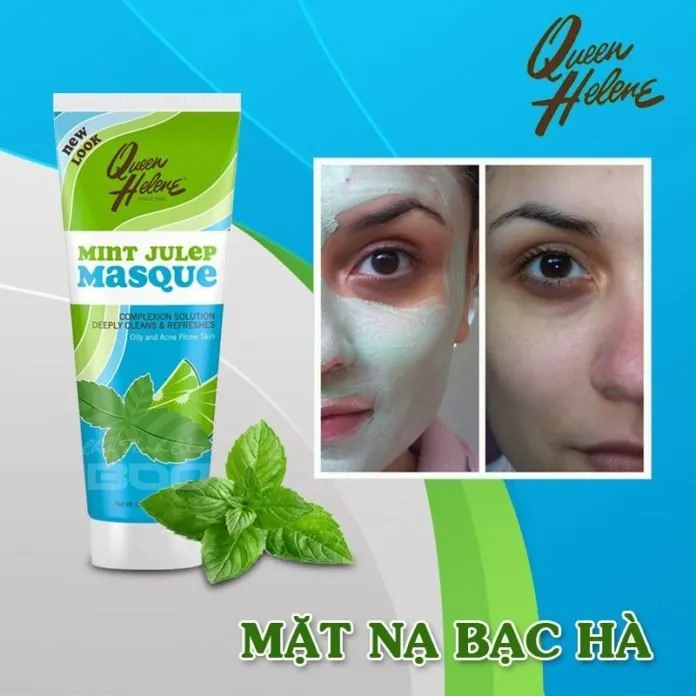 Mặt nạ đất sét Queen Helene Mint Julep Masque 