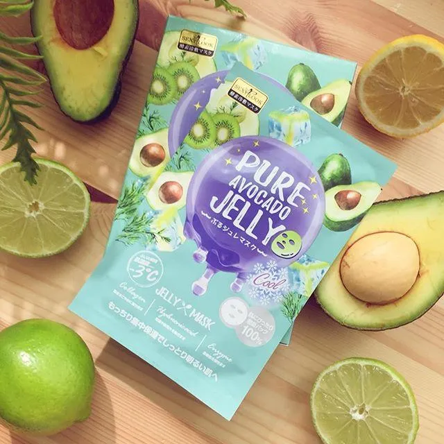 SEXYLOOK Pure Avocado Cooling Cool Jelly Mask phù hợp với da dầu và da mụn. (nguồn: Internet)