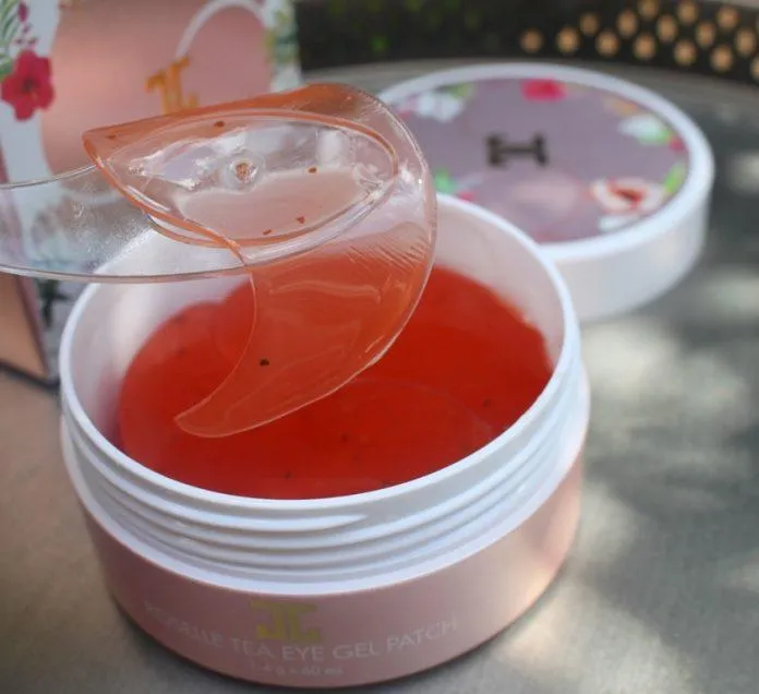 Review mặt nạ mắt giảm quầng thâm Jayjun Roselle Tea Eye Gel Patch