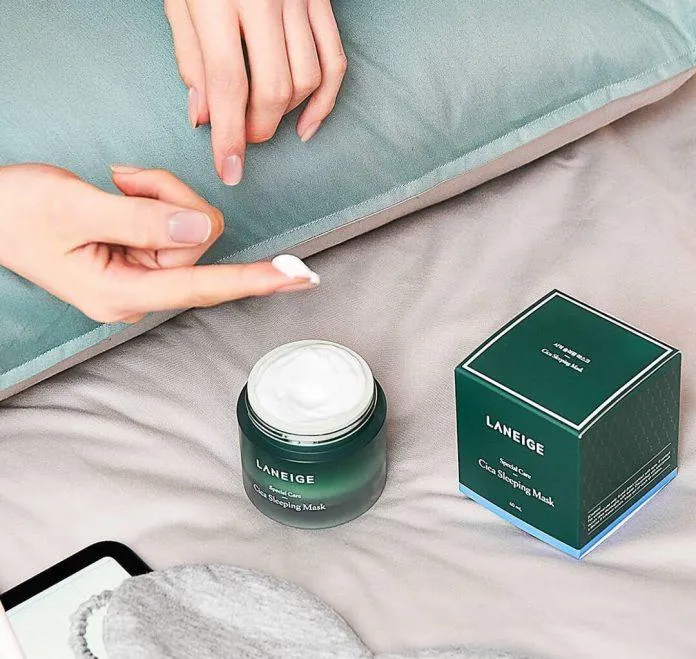 mặt nạ ngủ Laneige Cica Sleeping Mask (ảnh: Internet)