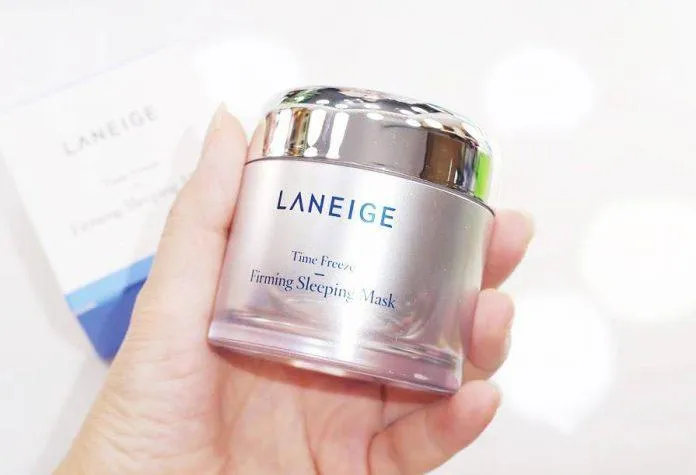 Laneige Time Freeze Sleeping Mask là mặt nạ ngủ ngăn ngừa lão hóa, làm săn chắc da. (Nguồn: Internet)