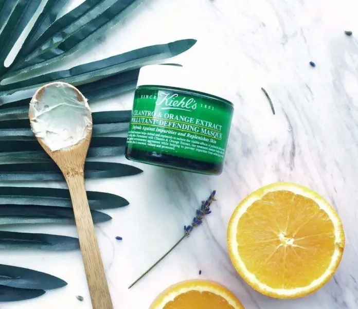 Review mặt nạ ngủ thải độc Kiehls Cilantro & Orange Extract Pollutant Defending Masque beauty blogger Beauty in Your Way Kiehls Kiehls Cilantro & Orange Extract Pollutant Defending Masque Letsplaymakeup mặt nạ mặt nạ Kiehls mặt nạ ngủ mặt nạ ngủ thải độc Kiehls Cilantro & Orange Extract Pollutant Defending Masque mặt nạ thải độc review mỹ phẩm thải độc thải độc da