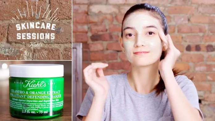 Review mặt nạ ngủ thải độc Kiehls Cilantro & Orange Extract Pollutant Defending Masque beauty blogger Beauty in Your Way Kiehls Kiehls Cilantro & Orange Extract Pollutant Defending Masque Letsplaymakeup mặt nạ mặt nạ Kiehls mặt nạ ngủ mặt nạ ngủ thải độc Kiehls Cilantro & Orange Extract Pollutant Defending Masque mặt nạ thải độc review mỹ phẩm thải độc thải độc da