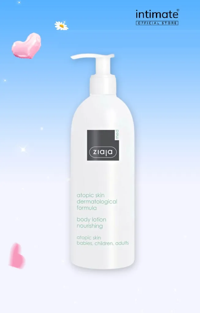 Review nhũ tương Ziaja Med Atopic Body Lotion dưỡng ẩm và làm dịu da cực tốt !