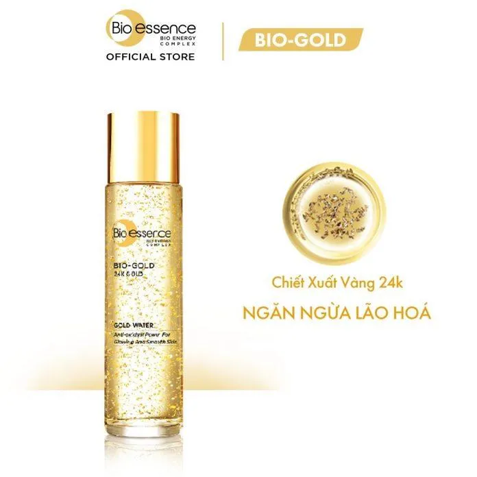 Review nước dưỡng da chiết xuất vàng 24K Bio-Essence Gold Water: dưỡng da căng bóng, ngăn ngừa lão hóa cho cô nàng bước sang tuổi 25