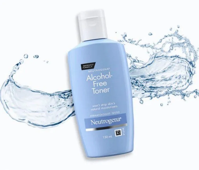 Nước hoa hồng không cồn Neutrogena Alcohol Free Toner (ảnh: internet)