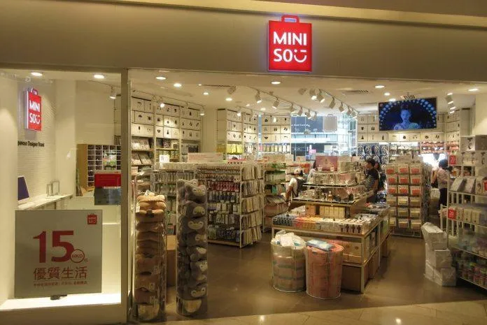 Thương hiệu Miniso (ảnh: internet).