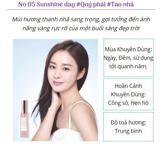 Mùi hương sang trọng, quý phái. (Nguồn: Internet)