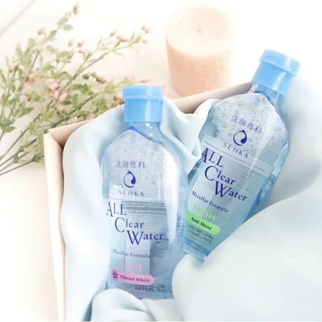 Review nước tẩy trang Senka All Clear Water Fresh: Da sạch thoáng, mát mịn