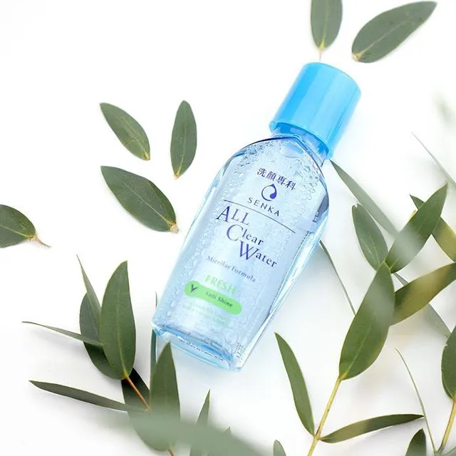 Senka All Clear Water Fresh có mini size tiện dụng để đi du lịch