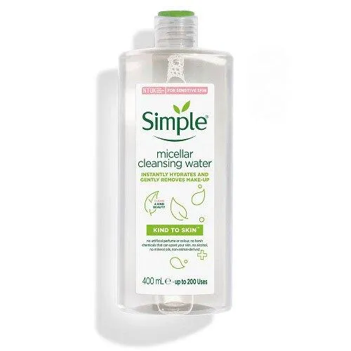 Review nước tẩy trang Simple Micellar – Dịu nhẹ, lành tính cho mọi làn da