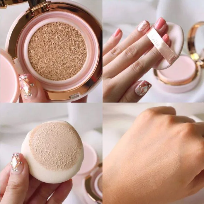 Gilaa Long Wear DD Cushion mang đến một lớp nền mỏng nhẹ, tự nhiên cùng khả năng kiềm dầu cực kì tốt (Nguồn: Internet)