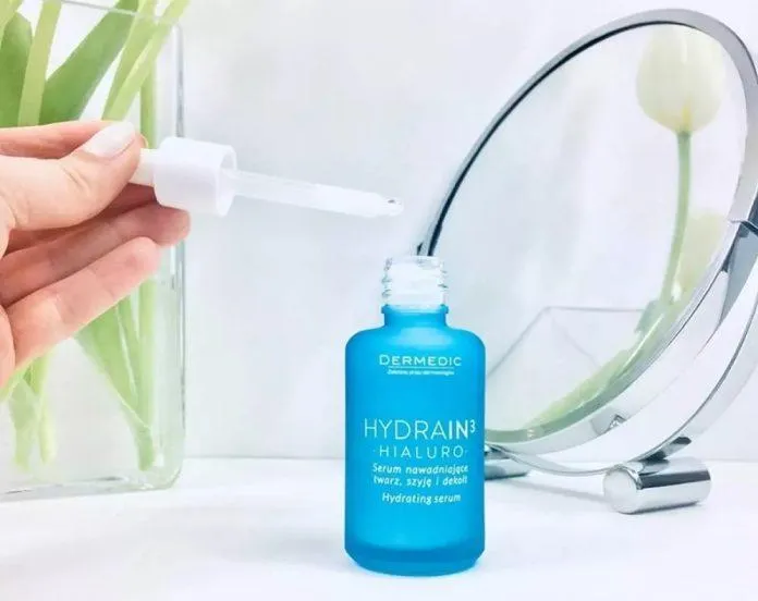 Review serum cấp ẩm Dermedic Hydrain3 Hialuro Face Neck And Decottage: “thần dược” dành cho da khô